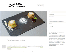 Tablet Screenshot of data-cuisine.net